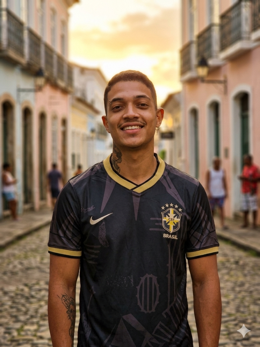 Camisola Brasil Preta Edição Especial | CBF